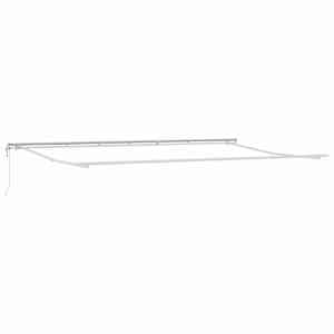 Automatická zatahovací markýza antracitová a bílá 600 x 300 cm - obrázek 4