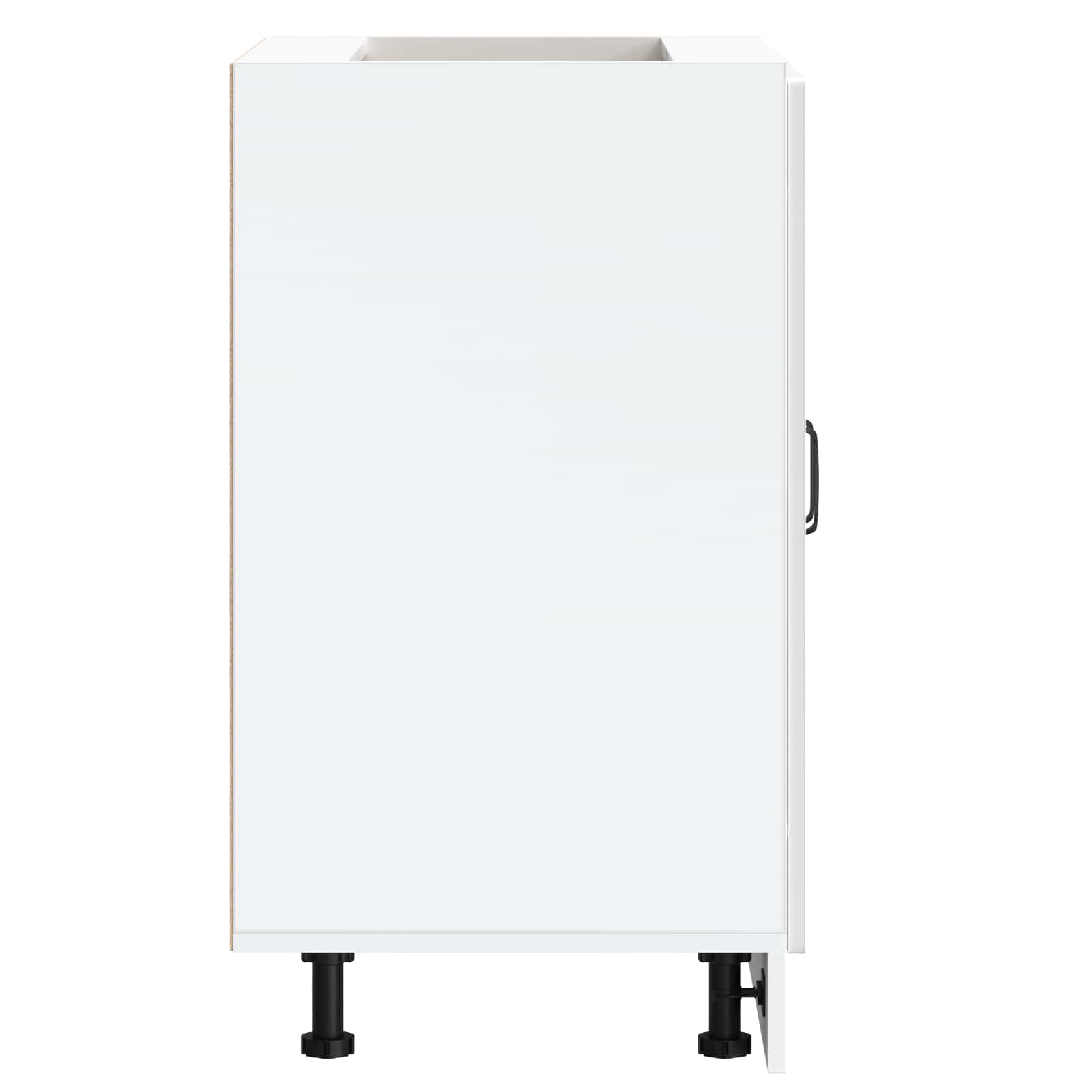 vidaXL Spülenunterschrank Kalmar Hochglanz-Weiß 60x46x81,5 cm – Bild 7
