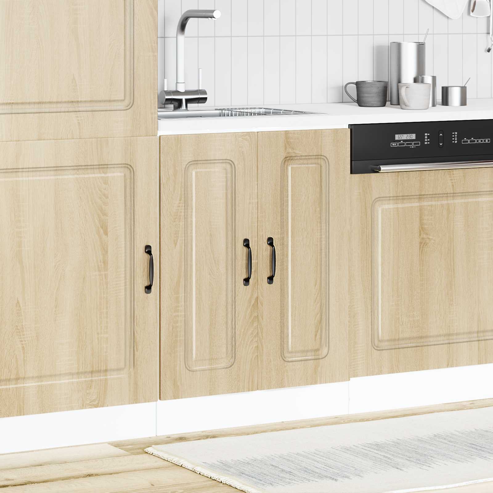 Ντουλάπι βάσης νεροχύτη Kalmar Sonoma Δρυς 60x46x81,5 εκ. - Image 4