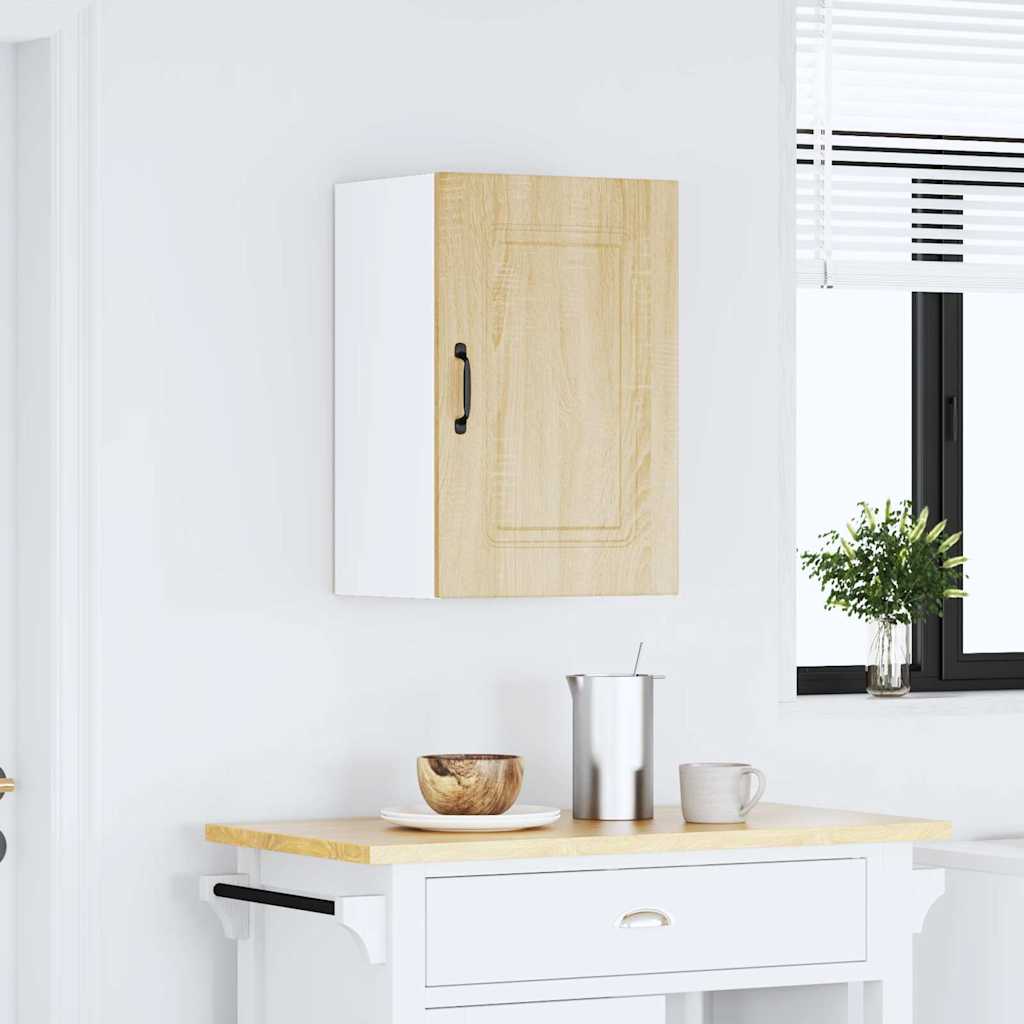 vidaXL Keukenwandkast Kalmar bewerkt hout sonoma eikenkleurig afbeelding