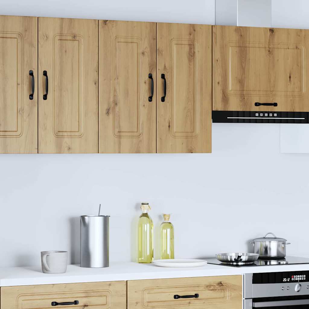 vidaXL Keukenwandkast Kalmar bewerkt hout artisanaal eikenkleur afbeelding