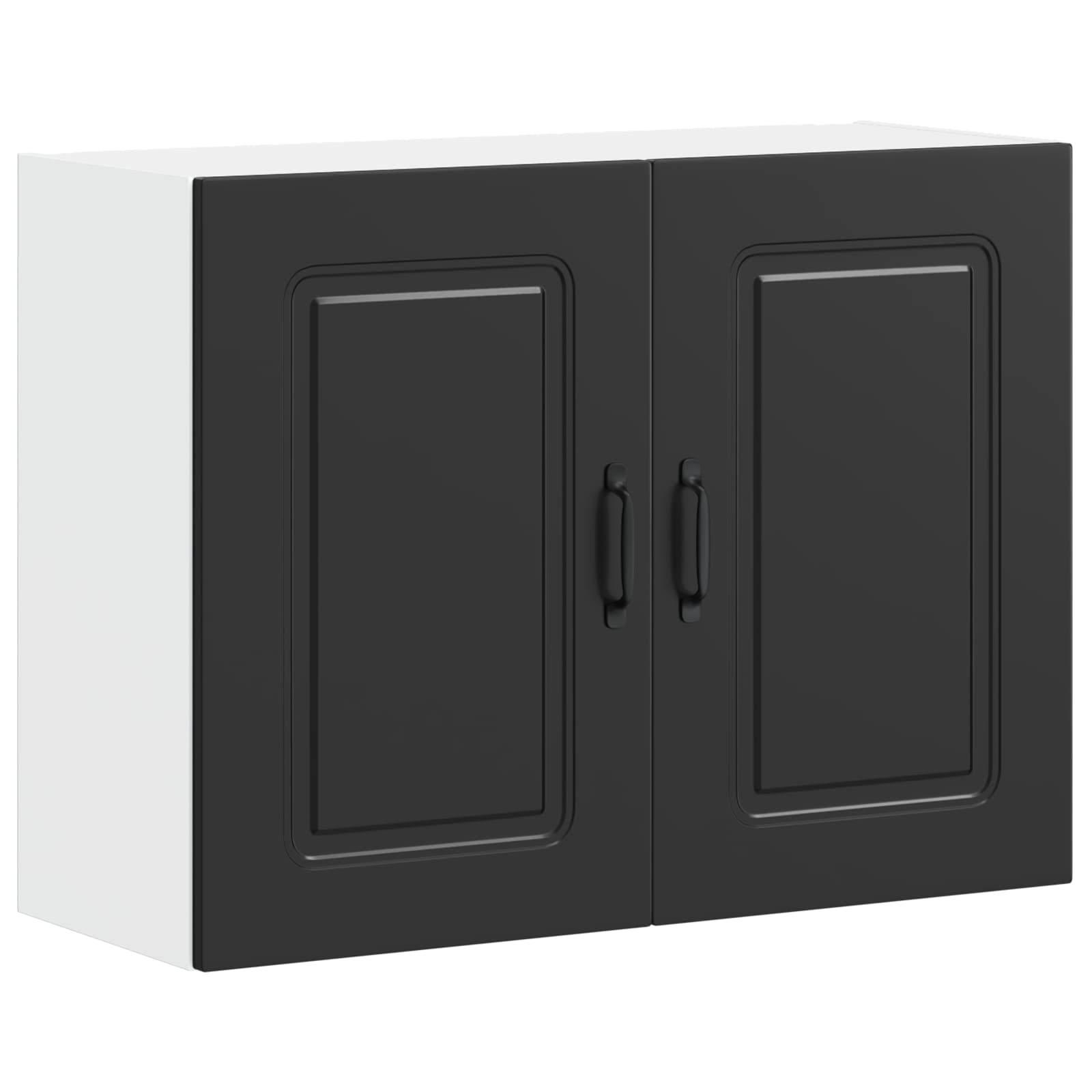vidaXL Küchen-Hängeschrank Kalmar Schwarz Holzwerkstoff – Bild 7