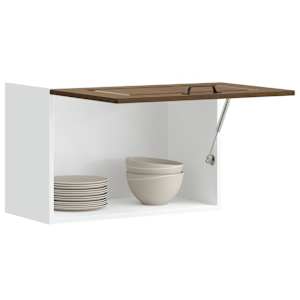 Kuhinjska stenska omarica Kalmar rjavi hrast inženirski les