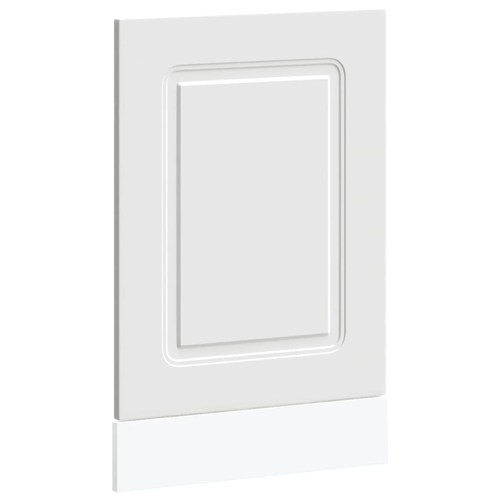 vidaXL Panel na myčku Kalmar bílý 45x1,5x57 cm kompozitní dřevo