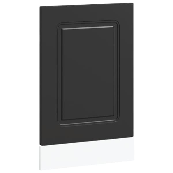 vidaXL n&otilde;udepesumasina paneel, Kalmar, must, 45x1,5x57 cm, tehispuit