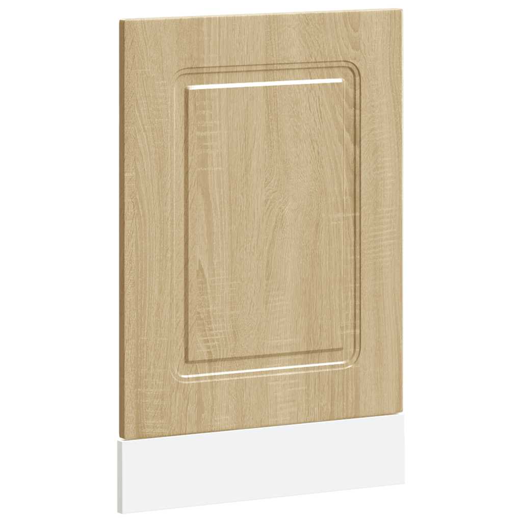 vidaXL Panel na myčku Kalmar dub sonoma 45x1,5x57 cm kompozit