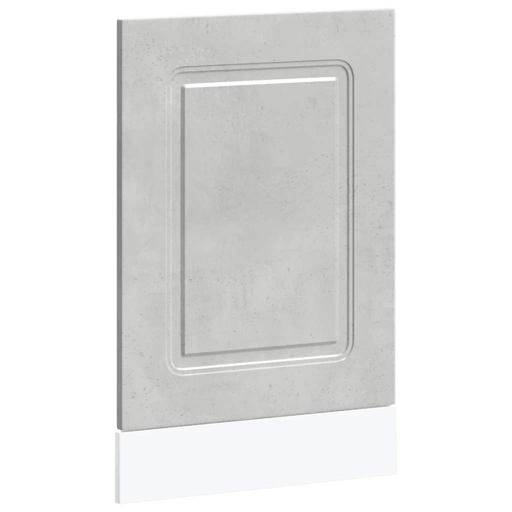 vidaXL Panel na myčku Kalmar betonově šedá 45x1,5x57 cm kompozit