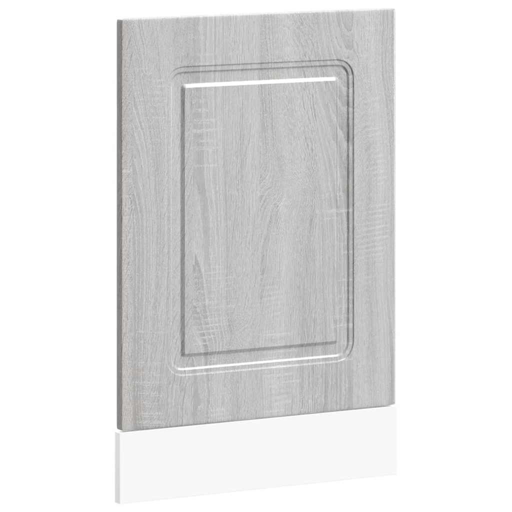vidaXL Panel na myčku Kalmar šedý sonoma 45x1,5x57 cm kompozit