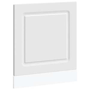 Panel na myčku "Kalmar" bílý 60x1,5x67 cm kompozitní dřevo - obrázek 2