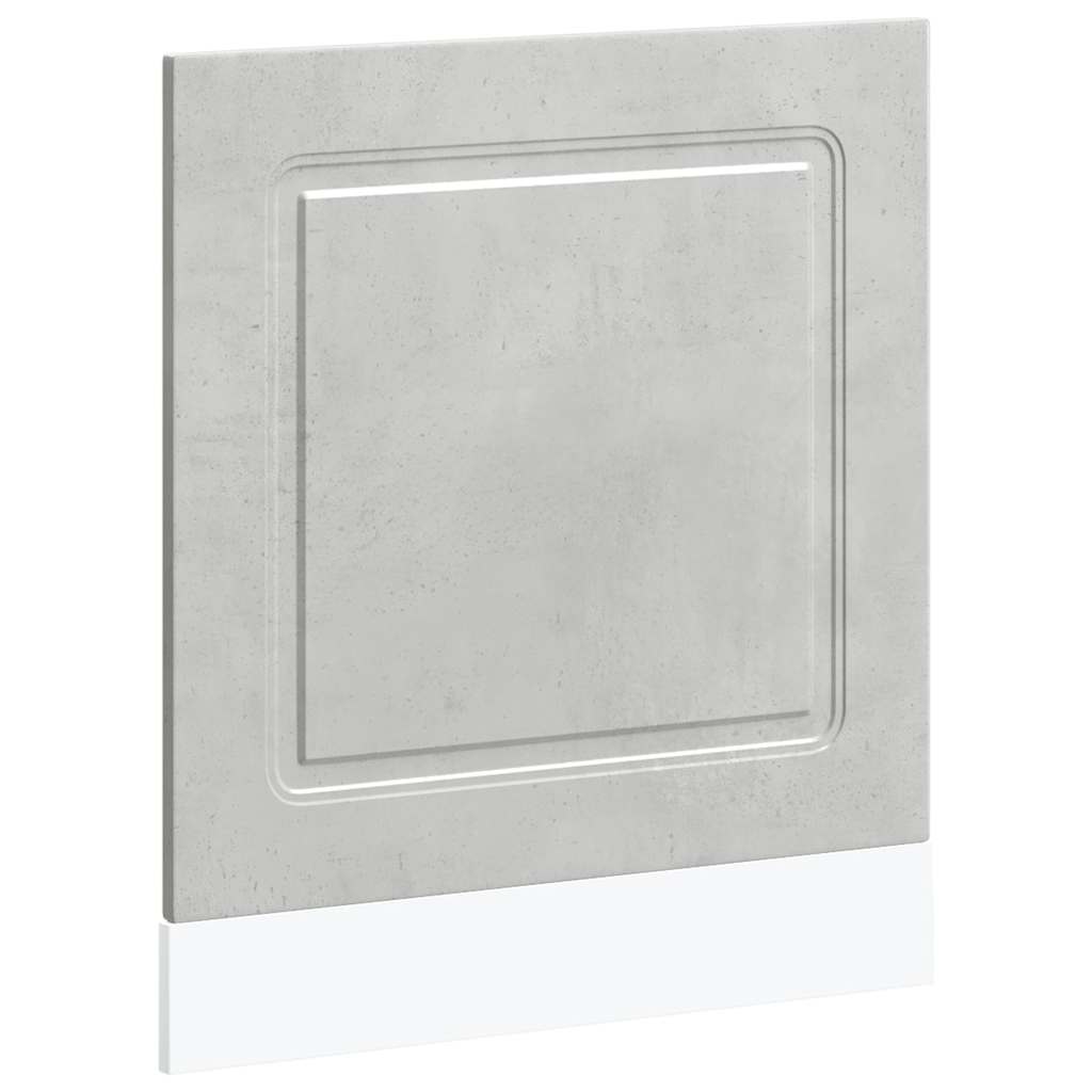 vidaXL Panel na myčku Kalmar betonově šedá 60x1,5x57 cm kompozit