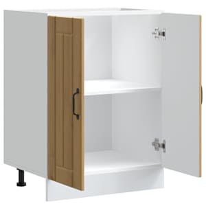 Skříňka pod umyvadlo "Lucca" dub artisan kompozitní dřevo - obrázek 5