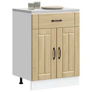 Kuhinjska osnovna omarica Lucca sonoma hrast inženirski les