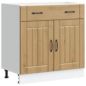 Kuchyňská spodní skříňka "Lucca" Artisan Oak kompozitní dřevo - obrázek 2