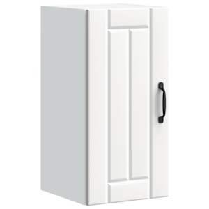 Kuhinjska stenska omarica Lucca bel inženirski les