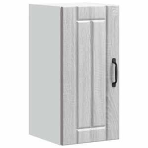 Kuhinjska stenska omarica Lucca siva sonoma inženirski les