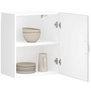 Kuhinjska stenska omarica Lucca betonsko siv inženirski les