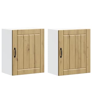 Kuchyňské nástěnné skříňky 2 ks Lucca Artisan Dub, Implementované dřevo - obrázek 2