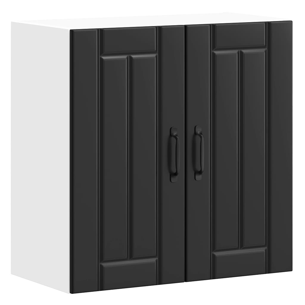 Thumbnail - vidaXL Küchen-Hängeschrank Lucca Schwarz Holzwerkstoff