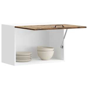 Kuhinjska stenska omarica Lucca dimljen hrast inženirski les