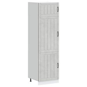 Kuhinjska omarica Lucca betonsko siva inž. les