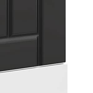 Panel na myčku "Lucca" černý kompozitní dřevo - obrázek 7