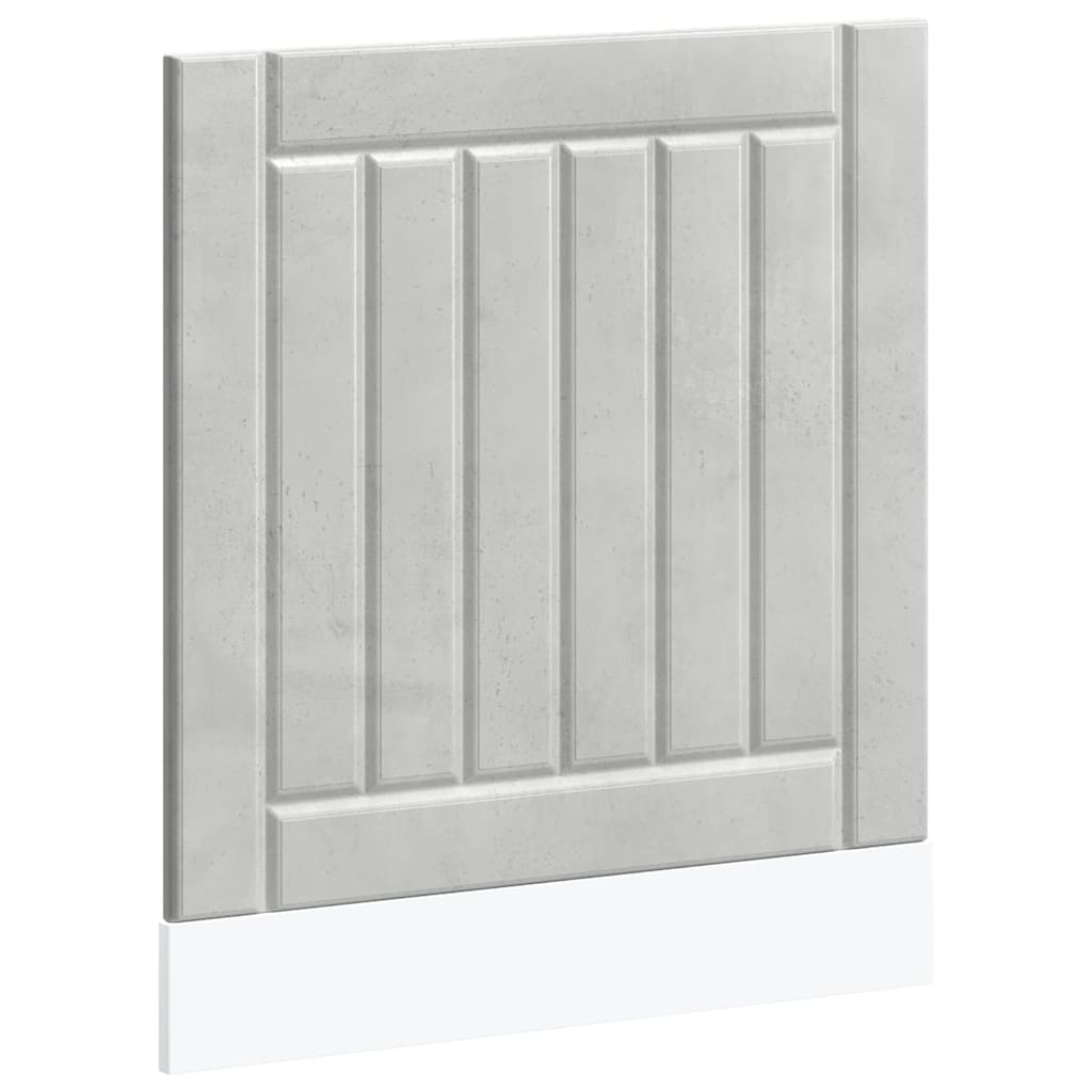 vidaXL Panel na myčku Lucca betonově šedá kompozitní dřevo