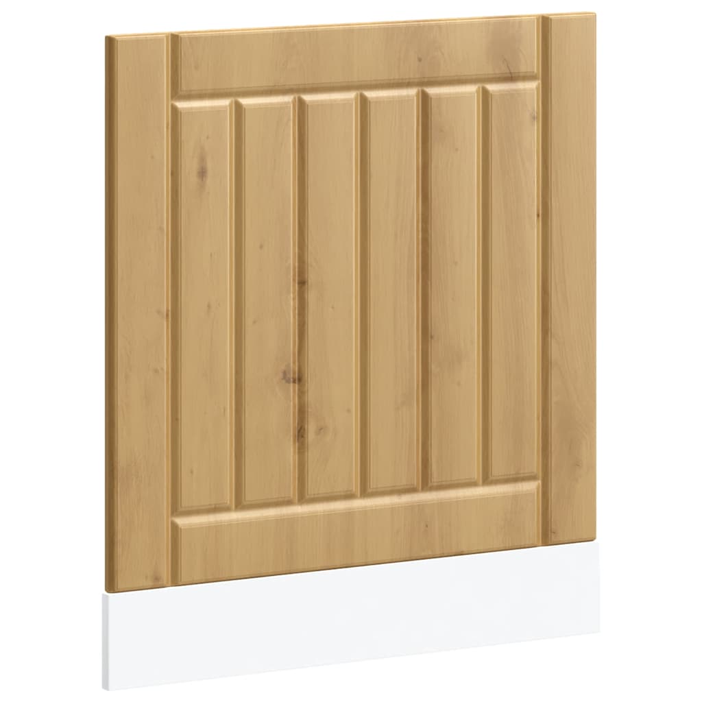 vidaXL Panel na myčku Lucca dub artisan kompozitní dřevo