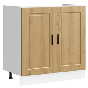 Skříňka pod umyvadlo "Porto" dub artisan 80x46x81,5 cm kompozit - obrázek 2