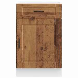 Kuchyňská spodní skříňka "Porto" old wood kompozitní dřevo - obrázek 4