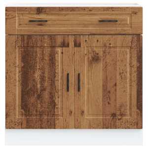 Kuchyňská spodní skříňka "Porto" old wood kompozitní dřevo - obrázek 4