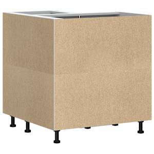 Kuchyňská rohová skříňka "Porto" bílý kompozitní dřevo - obrázek 8
