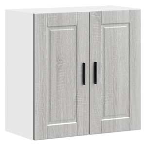 Kuhinjska stenska omarica Porto siva sonoma inženirski les