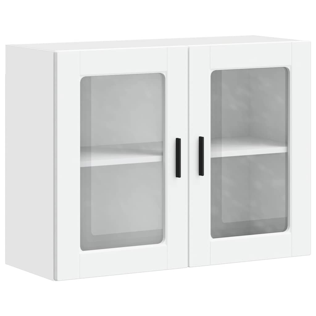 vidaXL Kuchyňská nástěnná skříňka se skleněnými dvířky 