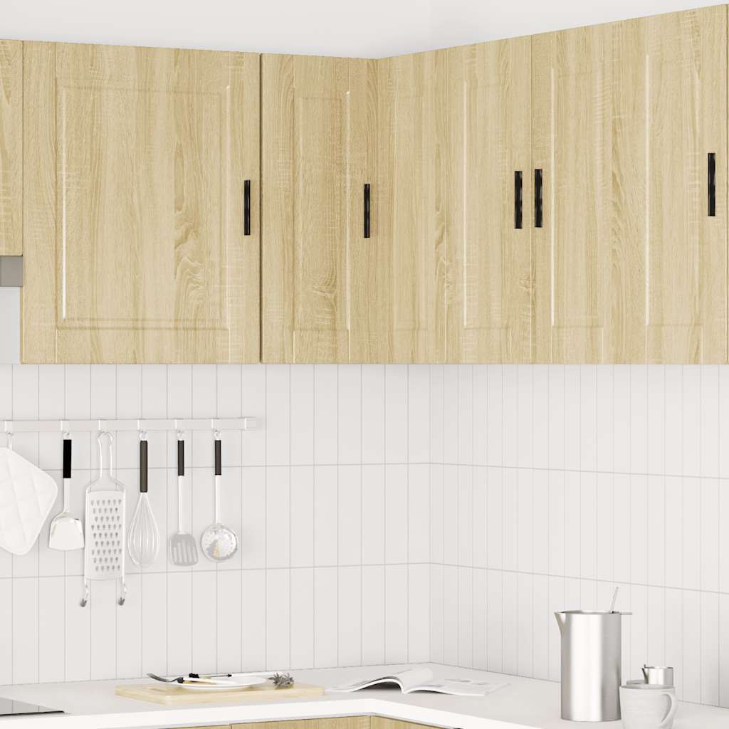vidaXL Keuken hoekkast "Porto" bewerkt hout sonoma eikenkleurig afbeelding