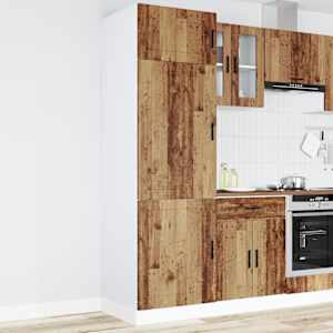 Kuhinjska omarica Porto starinski les inženirski les