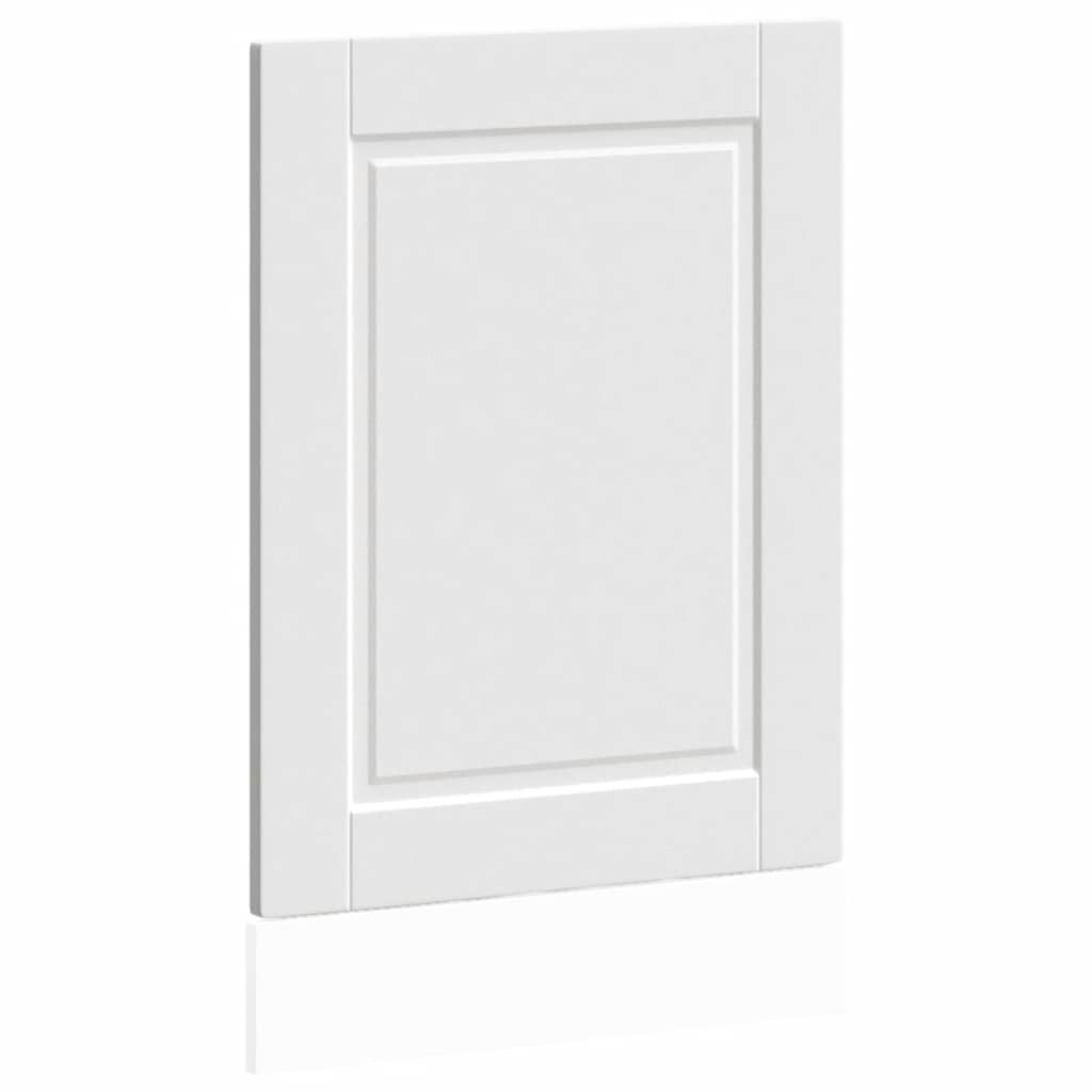 vidaXL Panel na myčku Porto bílý 45x1,5x57 cm kompozitní dřevo