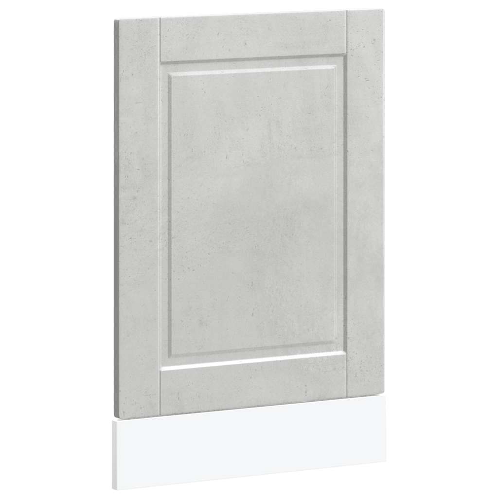 vidaXL Panel na myčku Porto betonově šedá 45x1,5x57 cm kompozit