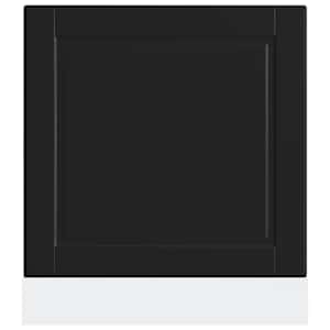 Panel na myčku "Porto" černý 60x1,5x67 cm kompozitní dřevo - obrázek 4