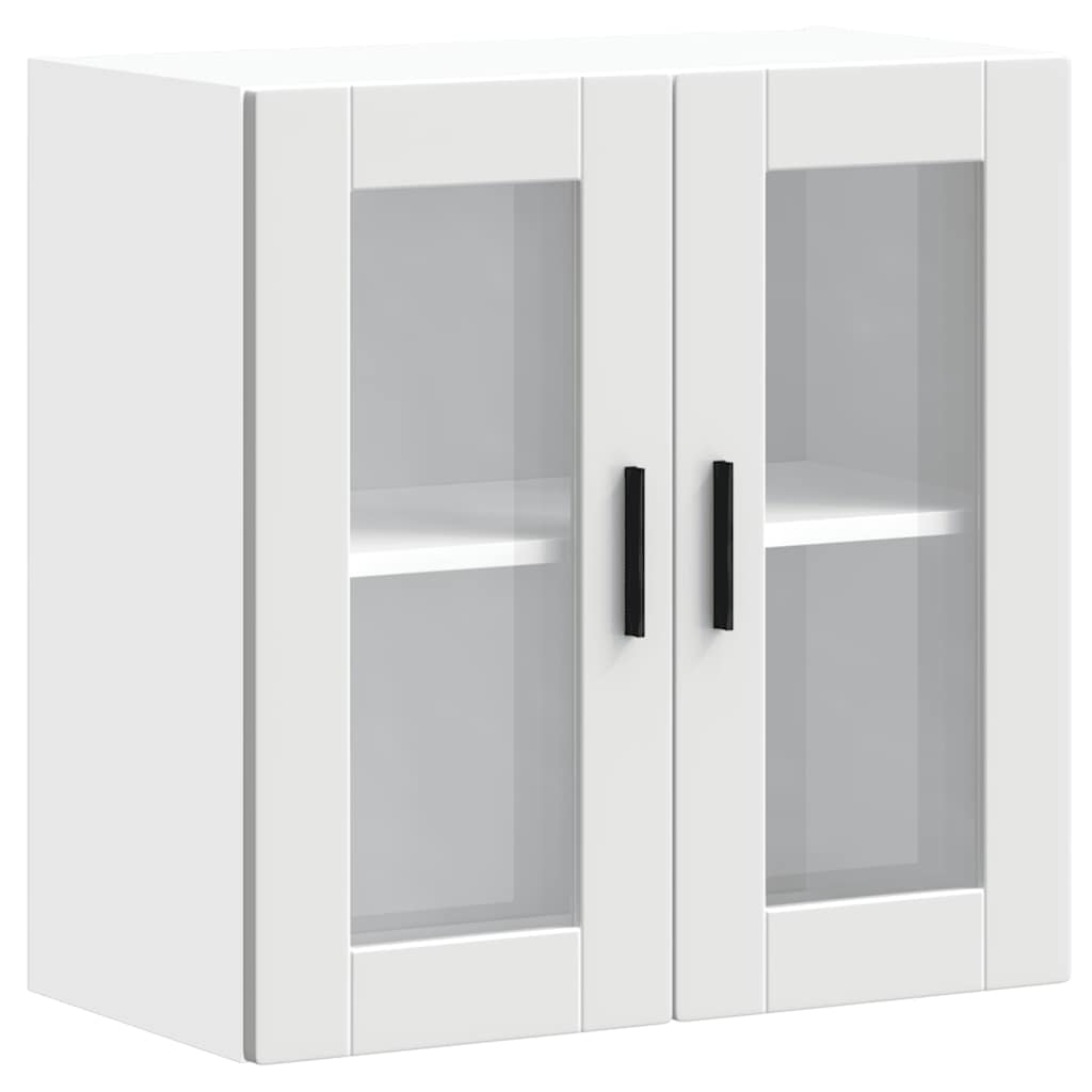 Thumbnail - vidaXL Küchen-Hängeschrank mit Glastür Porto Weiß