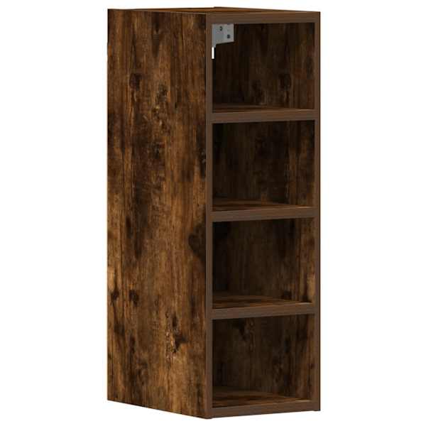 vidaXL rippuv kapp "Riga", suitsutatud tamm, 20 x 29,5 x 60 cm, t&ouml;&ouml;deldud puit