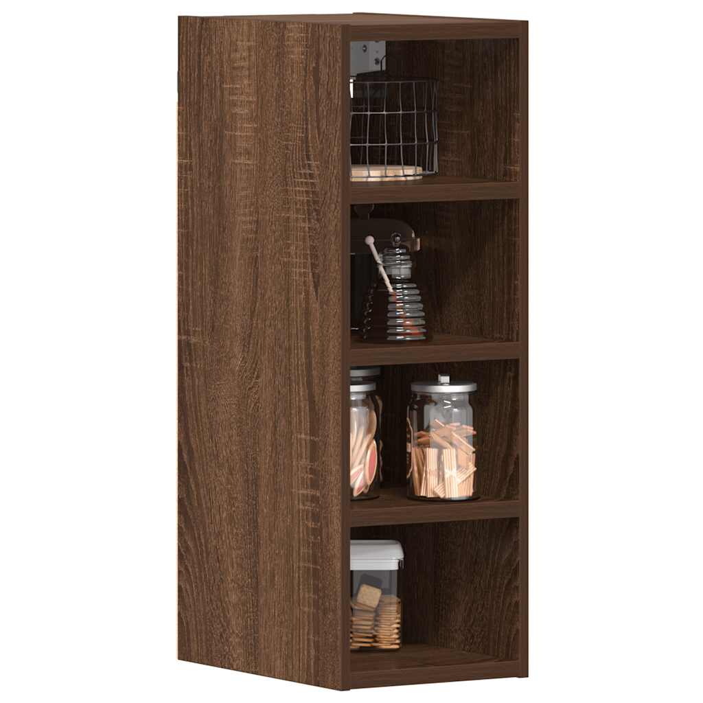 vidaXL Hängeschrank Braun Eichen-Optik 20x29,5x60 cm Holzwerkstoff