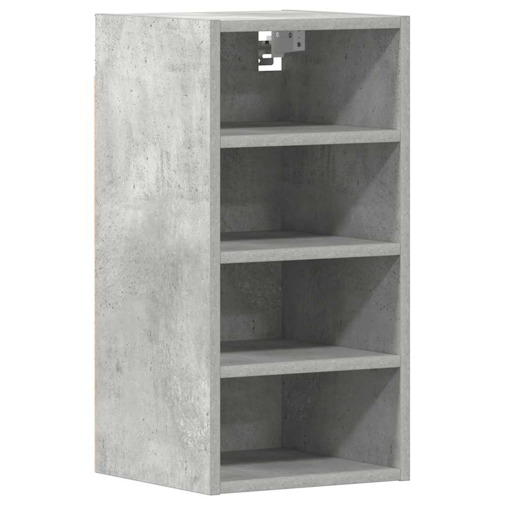 vidaXL Horní skříňka betonově šedá 30x29,5x60 cm dřevotříska