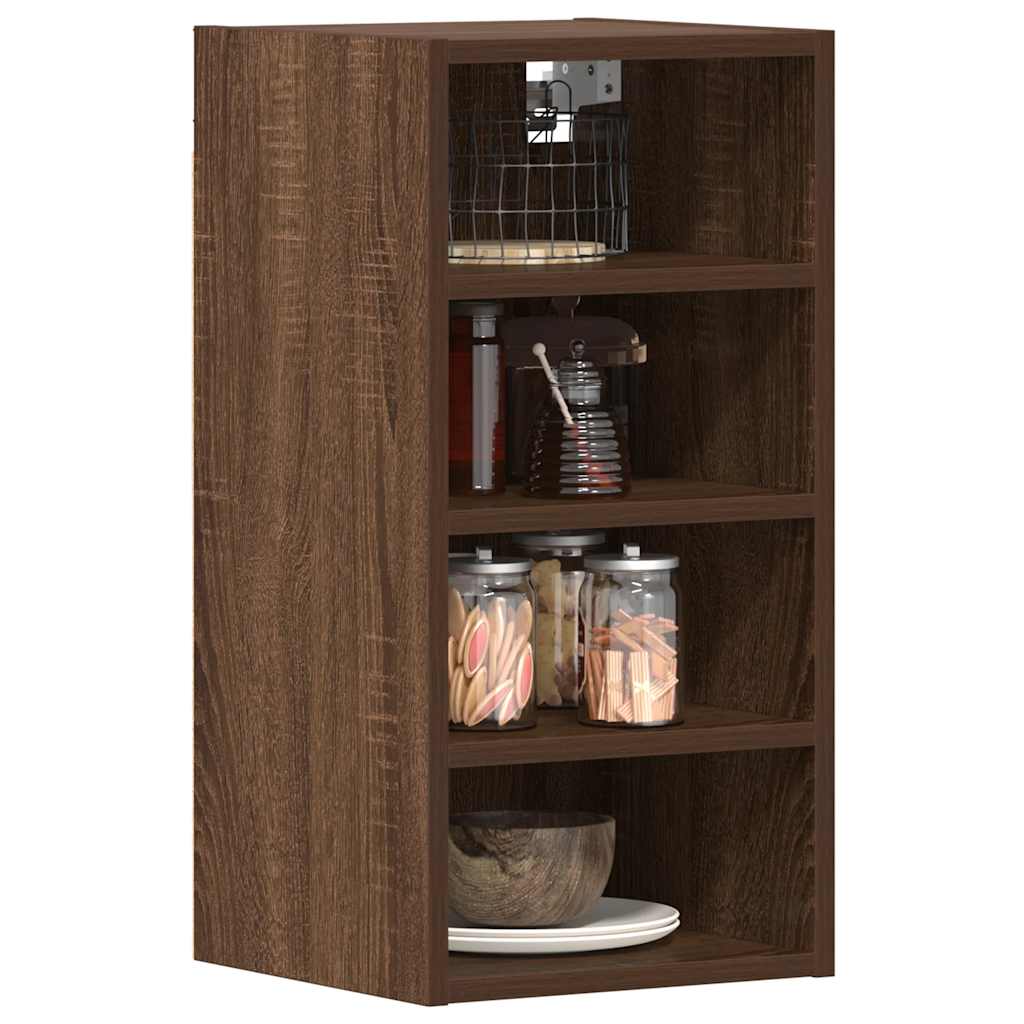 vidaXL Hängeschrank Braun Eichen-Optik 30x29,5x60 cm Holzwerkstoff