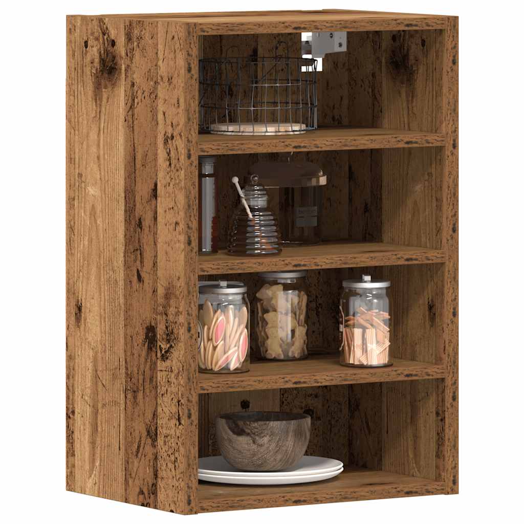 vidaXL Hängeschrank Altholz-Optik 40x29,5x60 cm Holzwerkstoff