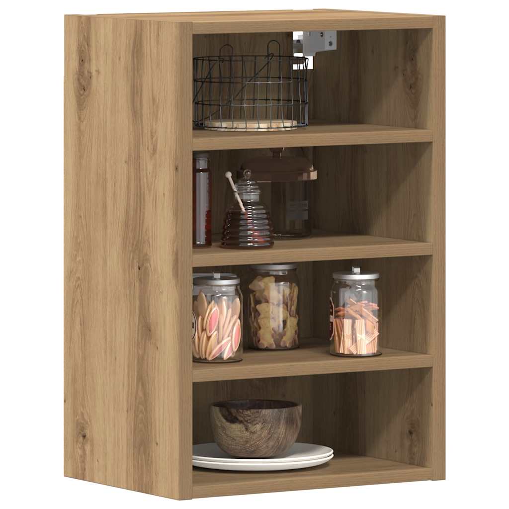 vidaXL Hängeschrank Artisan-Eiche 40x29,5x60 cm Holzwerkstoff