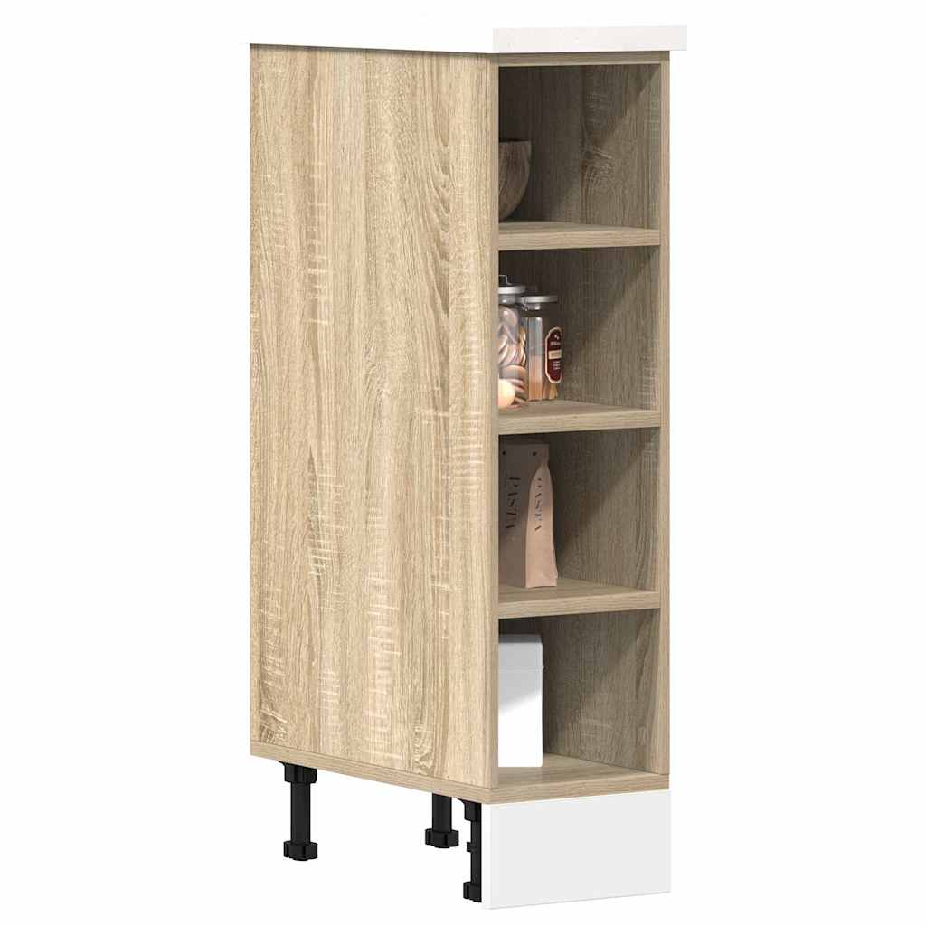 Unterschrank Sonoma-Eiche 20×44,5×81,5 cm Holzwerkstoff