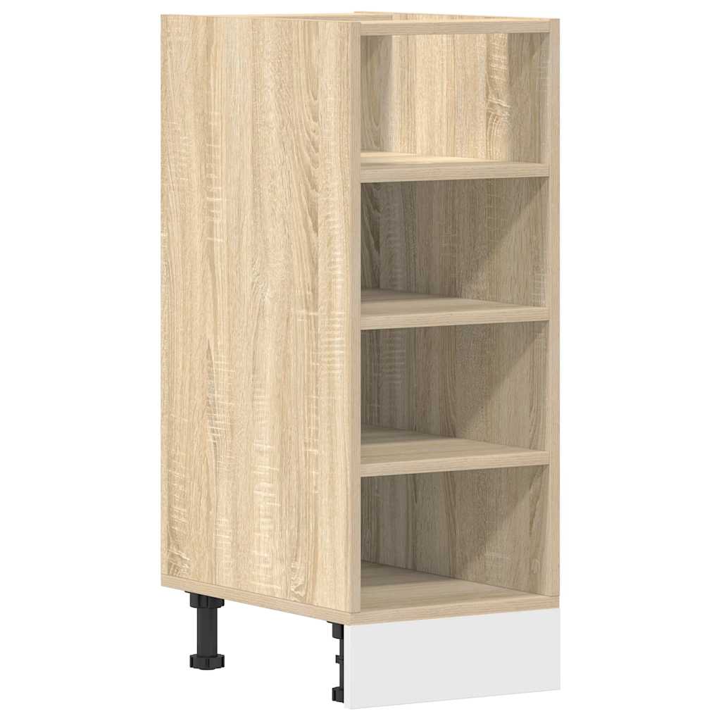 vidaXL Spodní skříňka dub sonoma 30x44,5x81,5 cm kompozitní dřevo