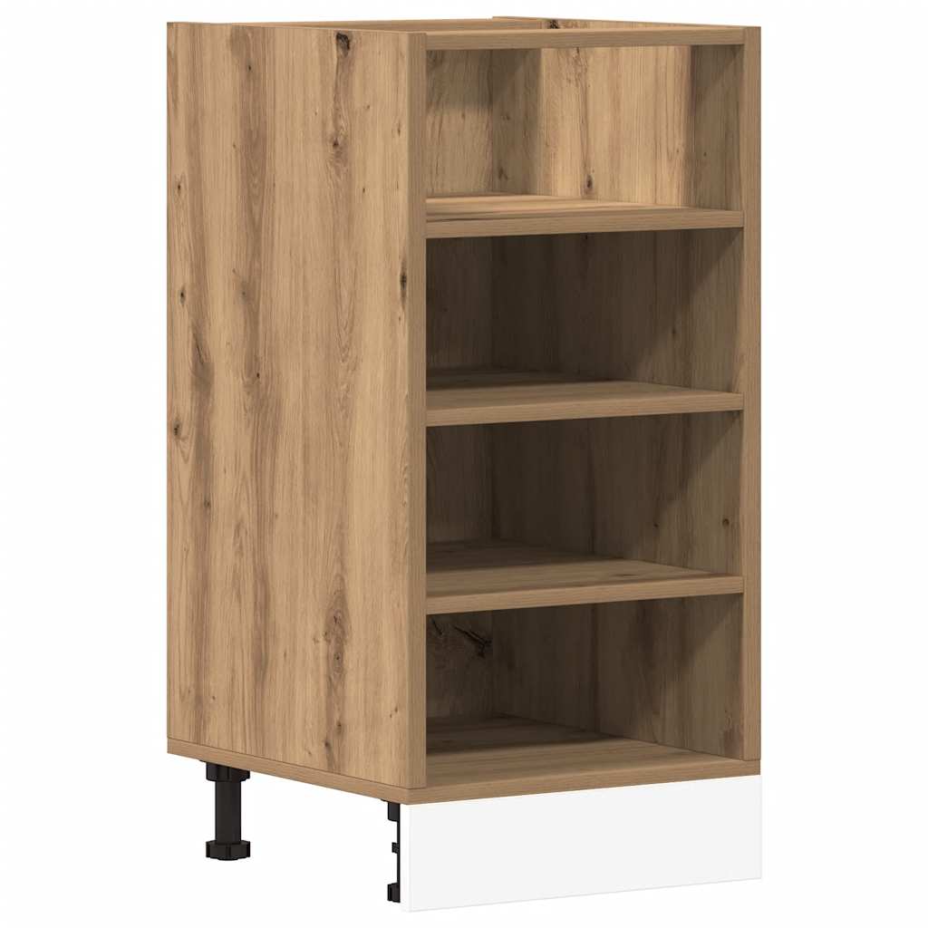 vidaXL Spodní skříňka dub artisan 40x44,5x81,5 cm kompozitní dřevo
