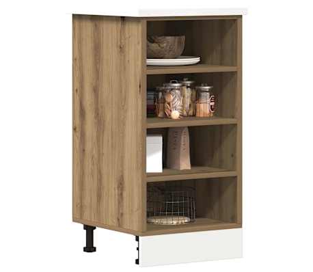 vidaXL Κάτω ντουλάπι Riga Artisan Oak 40x44,5x81,5 cm