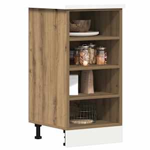 vidaXL Κάτω ντουλάπι Riga Artisan Oak 40x44,5x81,5 cm